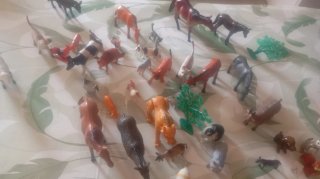 Lote animales de juguete