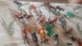 Lote animales de juguete