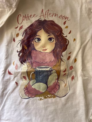 Lote 2 camisetas algodón niña T7-8