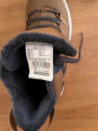 Botas Quechua Talla 43 Marrones y Azules