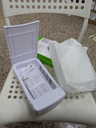 Caja esterilizadora UV