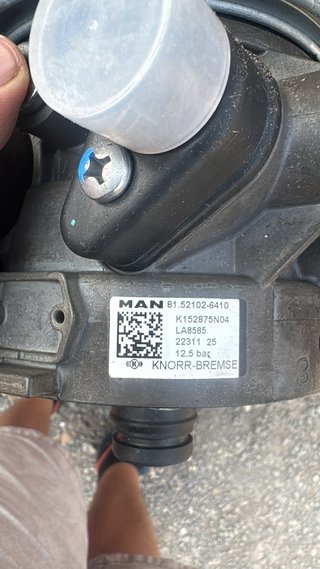 Bomba alta y válvula MAN EURO6