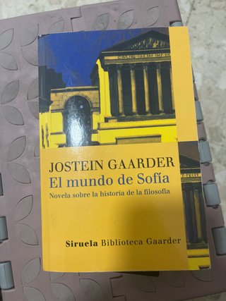 El mundo de Sofía Novela sobre la historia de l...