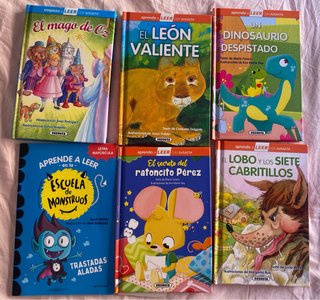 Lote de 6 libros infantiles