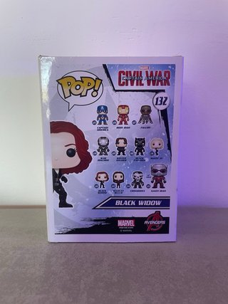 Funko Pop! Black Widow Capitán América 132