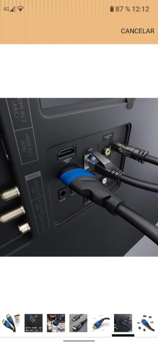 Cable HDMI 4K 7.5m KabelDirekt, flexible