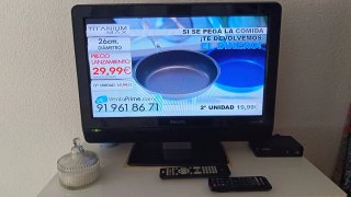 Televisor Philips Negro