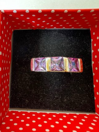 Anillo Plata T18 Amatista
