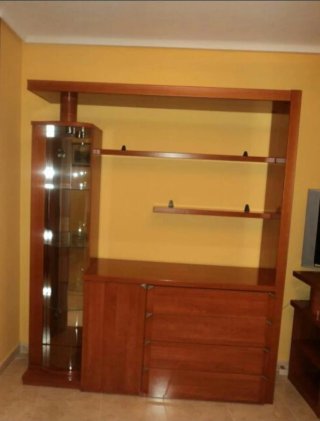Conjunto de comedor: 2 muebles y Mesa y sillas