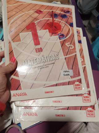 Libro matemáticas 1 ESO