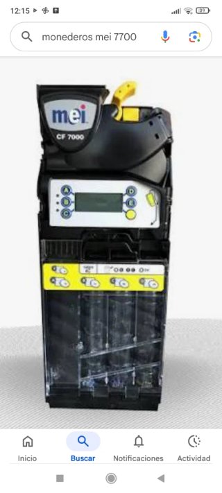 Intercambio de Monedero MEI CF 7000