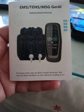 Electroestimulador Muscular EMS/TENS
