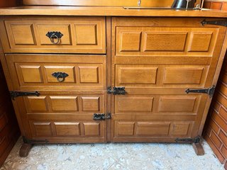 Mueble Singer Máquina de Coser