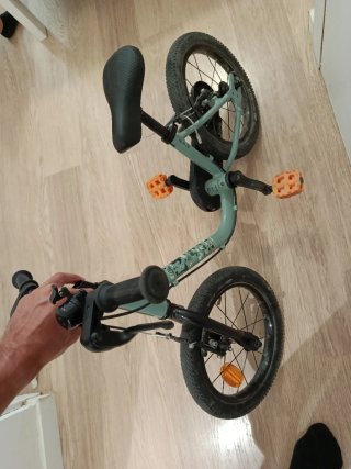 Bici aluminio 14 Decathlon