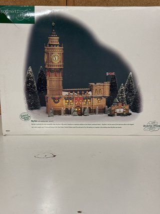 Department 56 Big Ben con orologio funzionante