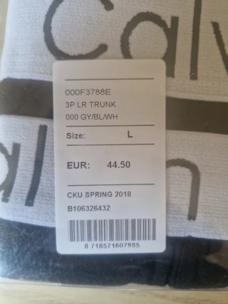 Calzoncillos Calvin Klein Cotton Stretch