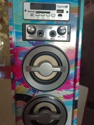 Altavoz Karaoke DigiVolt Multicolor
