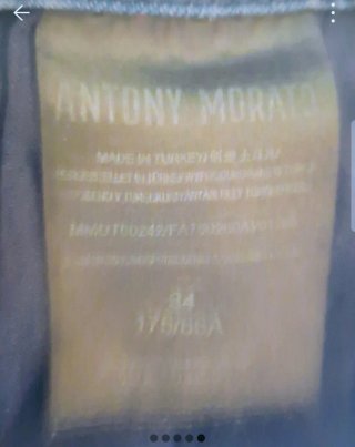 Vaqueros Antony Morato Azules