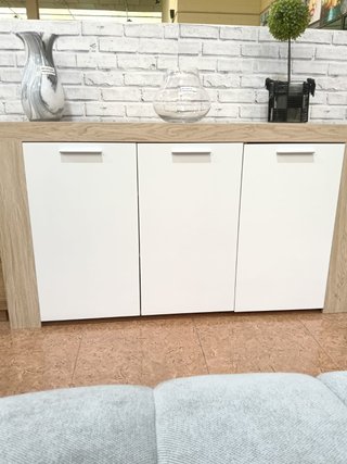 Cómoda Ambar Beige y Blanca