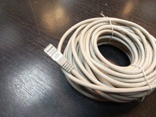 2 Cables Ethernet RJ45 20m