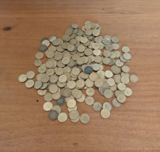 Antiguo Lote 240 Monedas - 1 Peseta - Rubias.