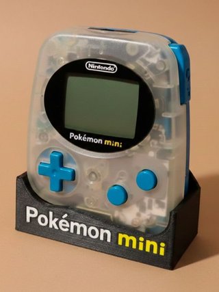 Stand para la consola Pokémon mini