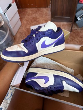 Air Jordan 1 Low Court Purple
