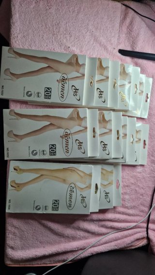 Lote 10 Medias HS Beige Talla Única