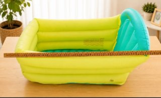 Bañera hinchable bebé Olmitos plegable