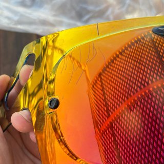 Visera Arai RX-7V espejo iridio