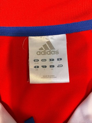 Sudadera Adidas Cuba Roja y Blanca