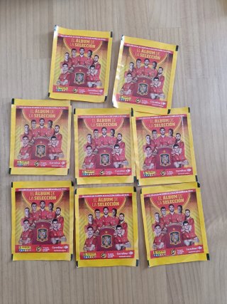 8 Sobres Álbum Selección Carrefour