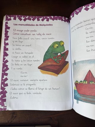 Milhojas, 1 Primaria lecturas antología