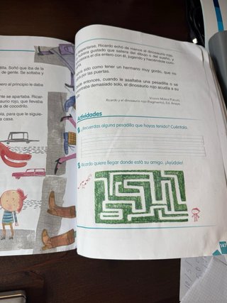 Milhojas, 1 Primaria lecturas antología