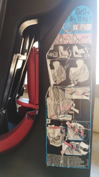 Seggiolino auto Bebè Confort nero