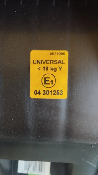 Seggiolino auto Bebè Confort nero