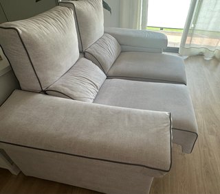Sofá 2 plazas con asientos deslizantes