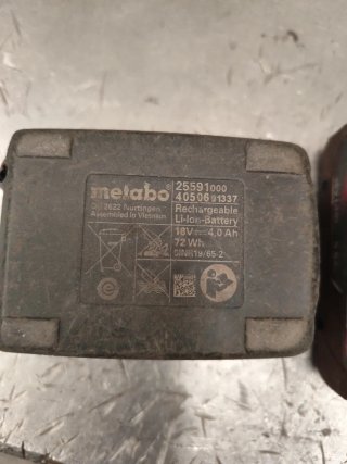 Cargador Metabo ASC 30-36 V
