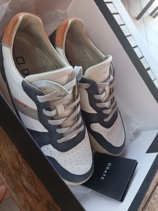 D.A.T.E. Court 2.0 Sneakers Bianco/Verde taglia 40