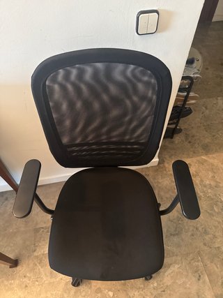 Silla de oficina ergonómica negra IKEA FLINTAN