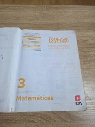 Matemáticas 3 secundaria Revuela
