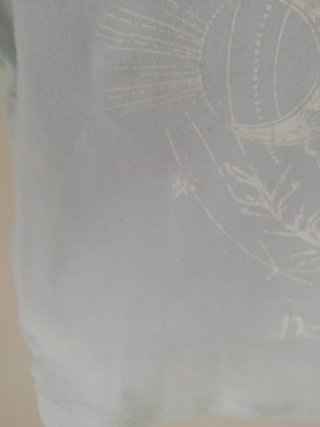 Camiseta Bershka Turquesa Talla XS