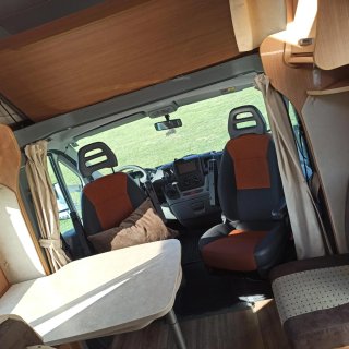 Autocaravana capuchina FIAT Ducato. Challanger 21
