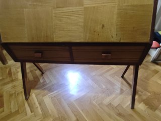 Escritorio Nórdico Madera Mid Century