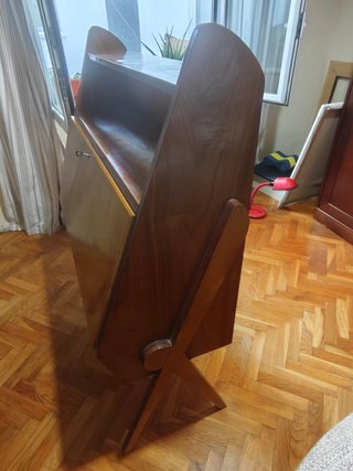 Escritorio Nórdico Madera Mid Century