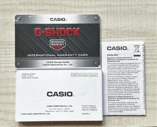 Casio G-SHOCK Original Turquesa – Nuevo a estrenar