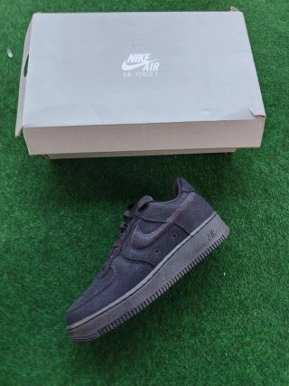 Nike Air Force 1 Black Canvas
