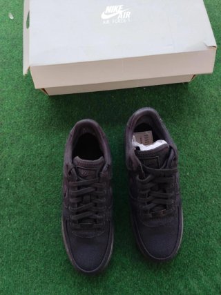 Nike Air Force 1 Black Canvas