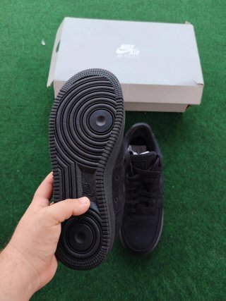 Nike Air Force 1 Black Canvas