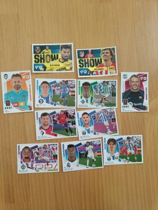 11 Cromos Liga Este 2024-25